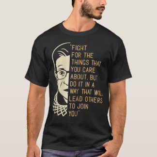 RBG Ruth Bader Ginsberg-strid för Sak du C T Shirt