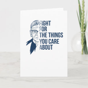 RBG Ruth Bader Ginsburg - Feminism Kort