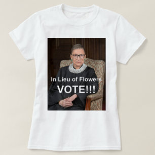 RBG RUTH BADER GINSBURG-OMRÖSTNING T SHIRT