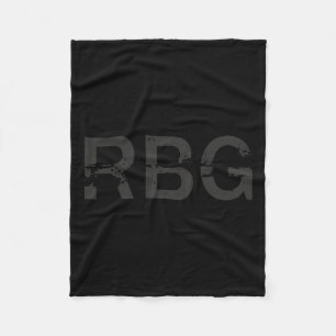 Rbg Shirt Disease Anti Trump-politik Fleecefilt