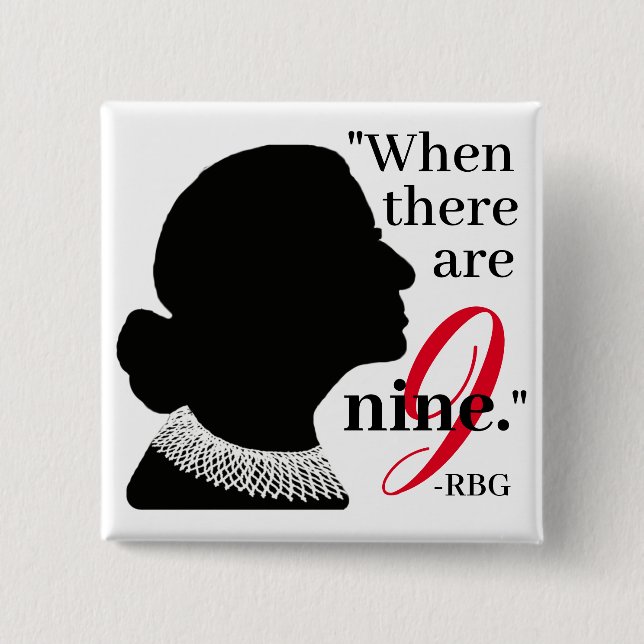 RBG Silhouette när det finns nio offertknapp Knapp (Framsida)