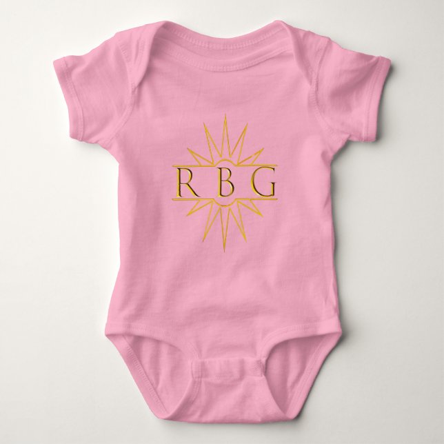 Rbg Sweat Golden Design for Clothes & Supplies T Shirt (Framsida)