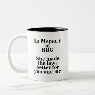 RBG Tribute mugg Feminist New York-Tuff