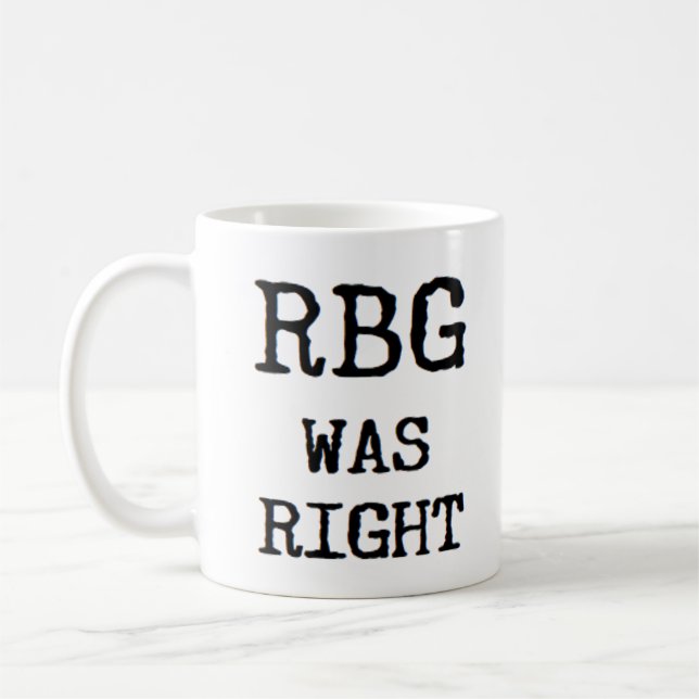 rbg var höger kaffemugg (Vänster)