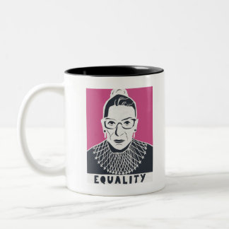 RBG vill ha jämlikhet Två-Tonad Mugg
