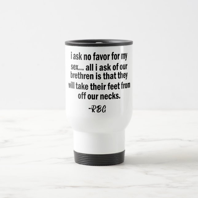 RBG Womens Mugg, Ruth Bader Ginsburg Resemugg (Center)
