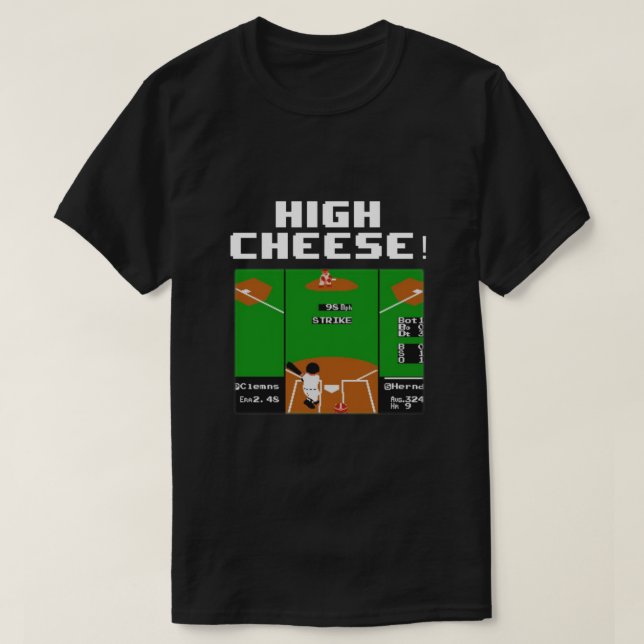 RBI Baseball High Cheese Retro Game Essential T Shirt (Design framsida)