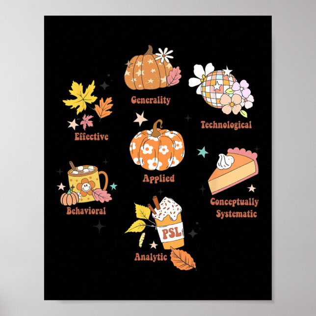 RBT Aby BCby PECS 7 Beteendegrad Therapi Poster (Framsidan)