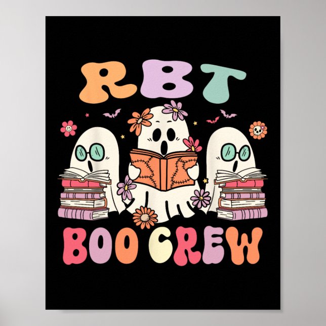 Rbt Boo Crew Halloween Registed Behavior Technique Poster (Framsidan)