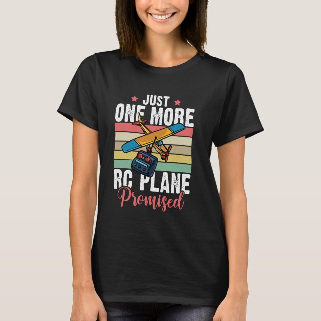 RC Aircraft Funny Fflygande Flygplan Beginner T Shirt (Framsida)