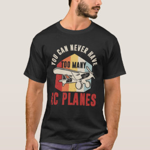RC Aircraft Owner Funny Model Flygplan Pilot T Shirt