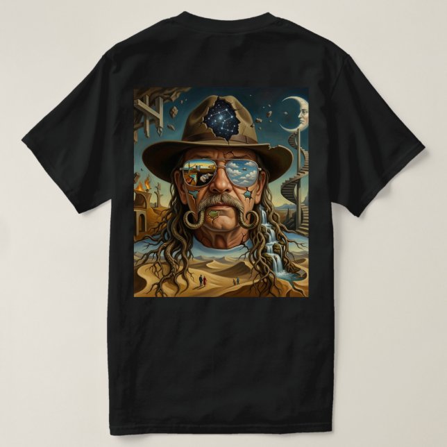 RC Arts Surreal T Shirt (Design baksida)