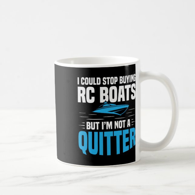 Rc-Båt Fjärrkontroll Båt Kryssning Köp Rc Kapten Kaffemugg (Höger)