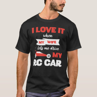 RC-bil älskare rolig vintage T Shirt