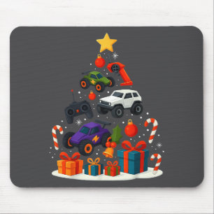 Rc Bil Racing Förare Julgran Xmas Musmatta