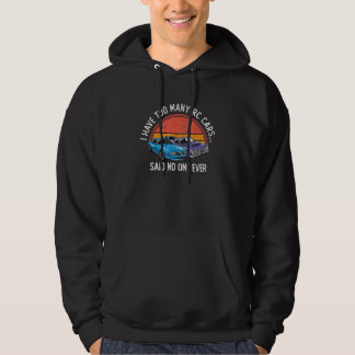 RC-bilmodell fjärrkontroll RC-racing radiostyrning Hoodie