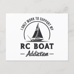 RC Boat Addence Remote Model Radio RC Boats Vykort