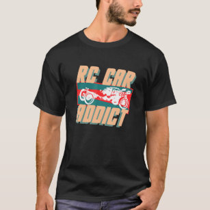 Rc Cars Racing Radio Controlled Vintage Car  Toy T Shirt