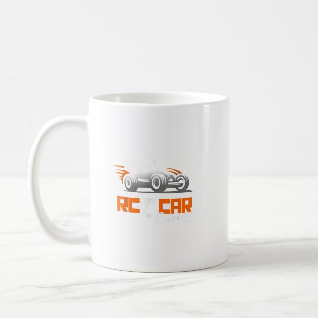 Rc Cars Tävla Gift Hobby Tee Manar Kaffemugg (Vänster)