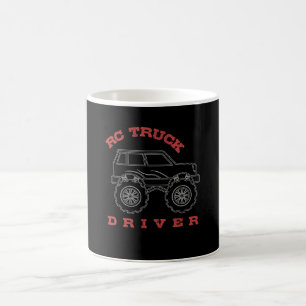 RC Drivrutinsmodell för Lastbil Kaffemugg