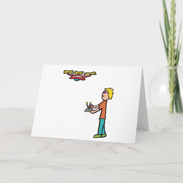 RC Drone Flies Kort (Framsida)