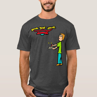 RC Drone Flies T Shirt