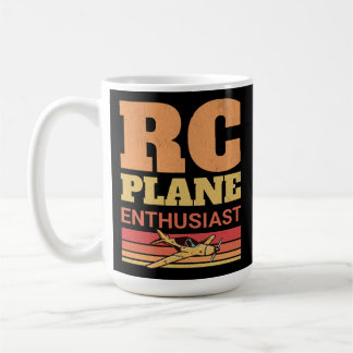 RC Flygplan Enthusiast Remote Control Aircraft Äls Kaffemugg