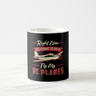 RC Flygplan-flygplanet Pilot Fly My RC Flygplan Kaffemugg