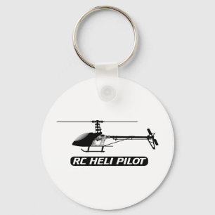 RC Helikopterpilot Nyckelring