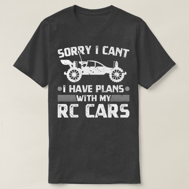 RC Hobby Remote Control T Shirt (Design framsida)