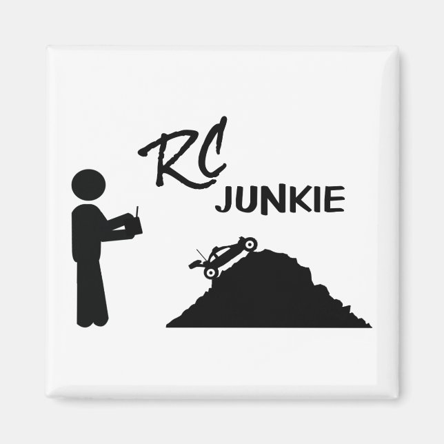 RC Junkie Magnet (Framsidan)