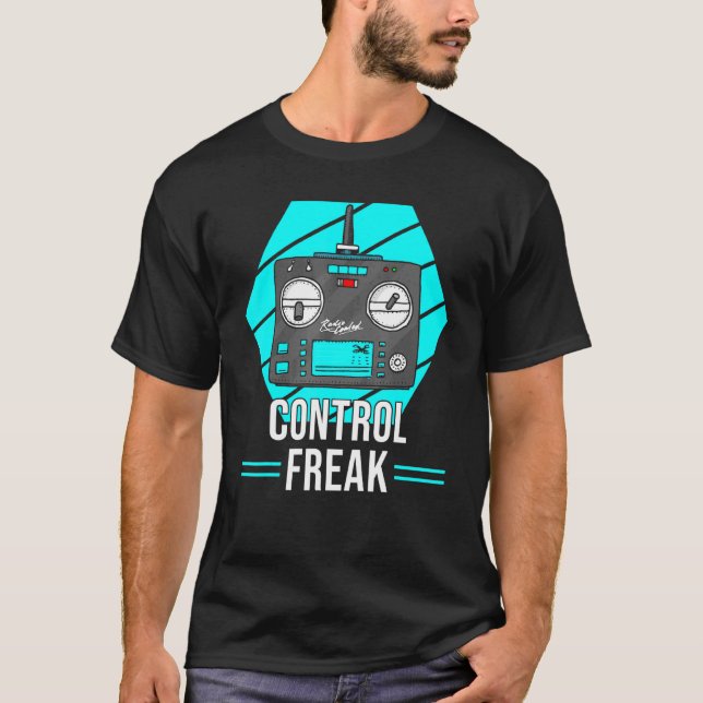 Rc Model S Control Freak T Shirt (Framsida)