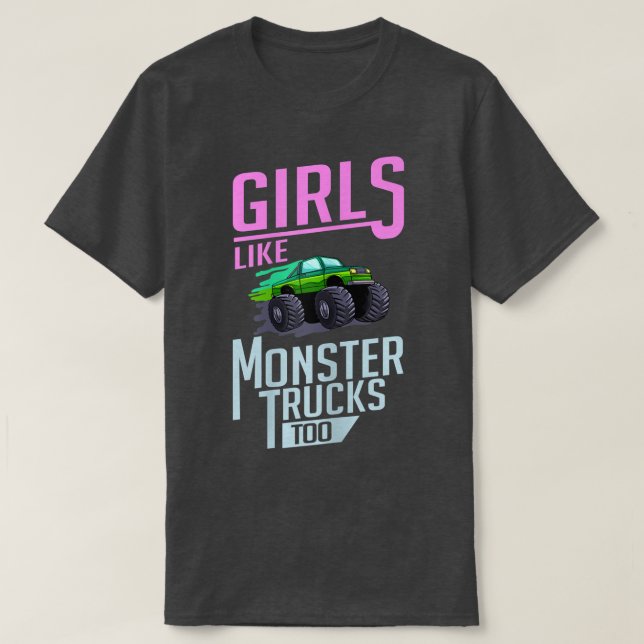 Rc Monster Lastbil fjärrkontrollbil 2371 T Shirt (Design framsida)