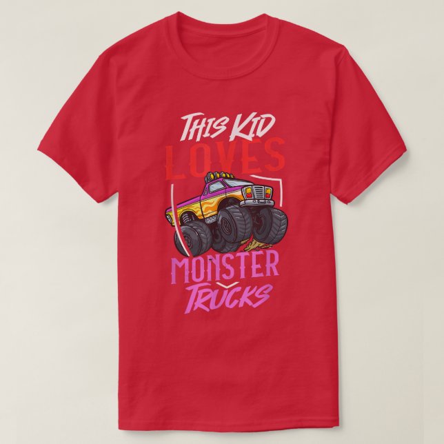 Rc Monster Truck Remote Control Car 2369 T Shirt (Design framsida)