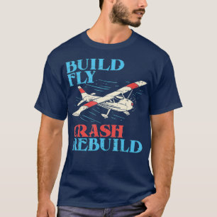 RC Pilot Bygger Pilot Pilot för återskapande av T Shirt