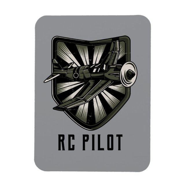 RC Pilot Magnet (Vertikal)