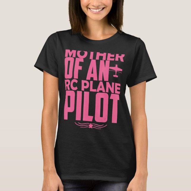 Rc-pilotmodell för flygplansmodell för flygplansmo t shirt (Framsida)