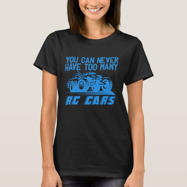 RC Racing Fjärrkontrollbil för män pojkar barn T Shirt (Framsida)