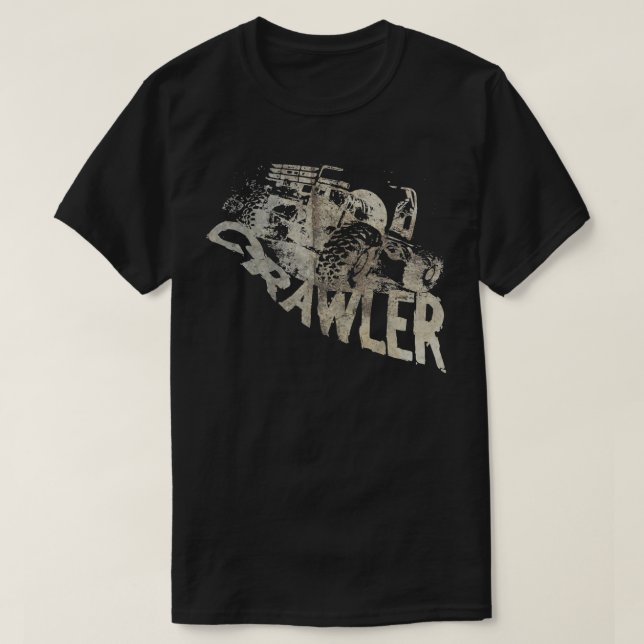 Rc sten crawler eller skalning av  rocka utanför l t shirt (Design framsida)