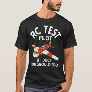 RC Test Flygplan Model Aircraft Aviation Aircraft T Shirt