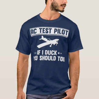 RC Testpilot Om jag anka borde du också flyga T Shirt