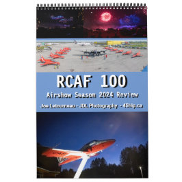 RCAF 100 Airshow Review 2024 Calendar Kalender