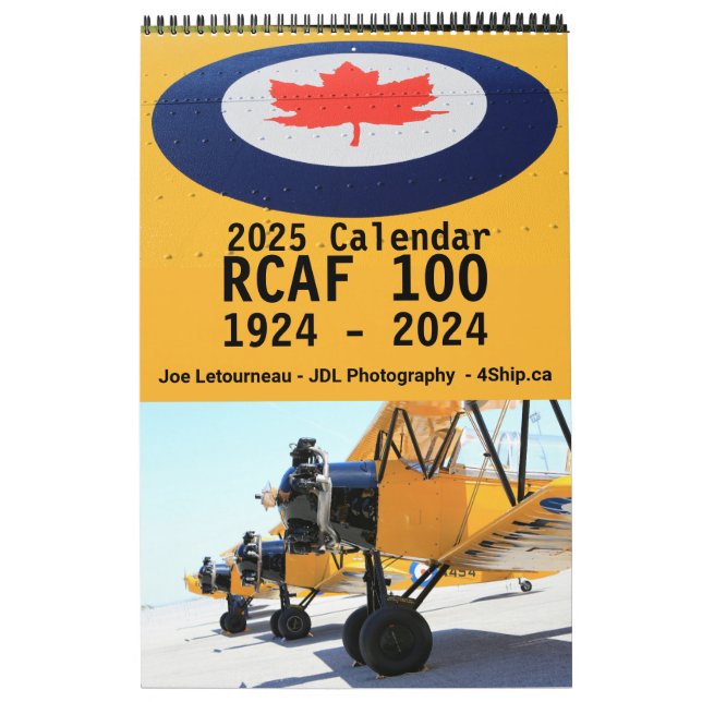 RCAF 100 Calendar, få ett årens historia! Kalender (Omslag)