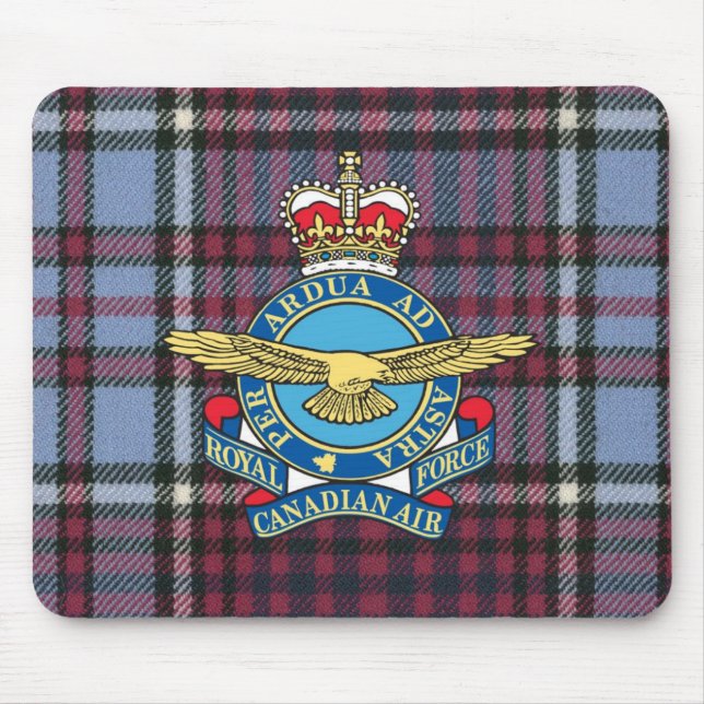 RCAF Original Tartan Mouse Pad Musmatta (Framsidan)