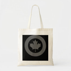 RCAF Royal Canadian Luft Force Roundel Maple Löv L Tygkasse
