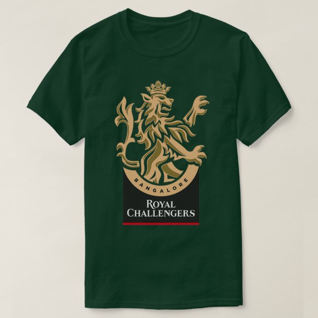RCB Royal Challenger Bangalore T Shirt (Design framsida)