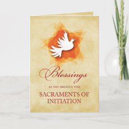 RCIA-bekräftelse och Grattisar för samexistens Kort