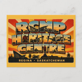 RCMP Heritage Centre Regina Saskatchewan Museum Vykort