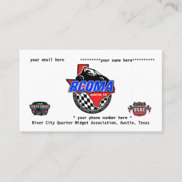 RCQMA Member card Visitkort