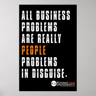 RCU-affärsproblem Poster